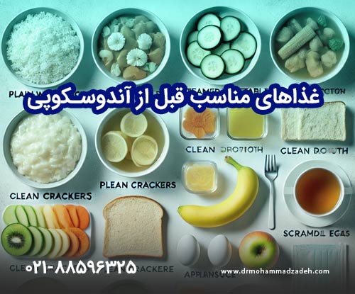 suitable foods before endoscopy